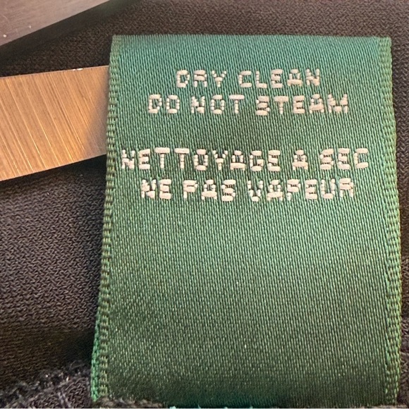 Lauren Ralph Lauren Cocktail Dress Size 6 Scalloped Metallic Lace Event Evening - Picture 8 of 9